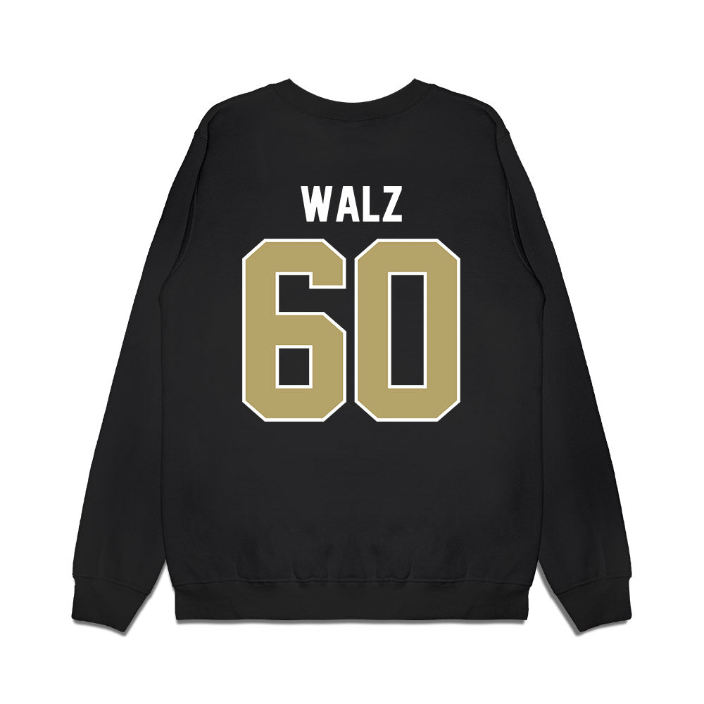 Central Florida - NCAA Football : William Walz - Vintage Helmet Premium Crewneck Sweatshirt-1