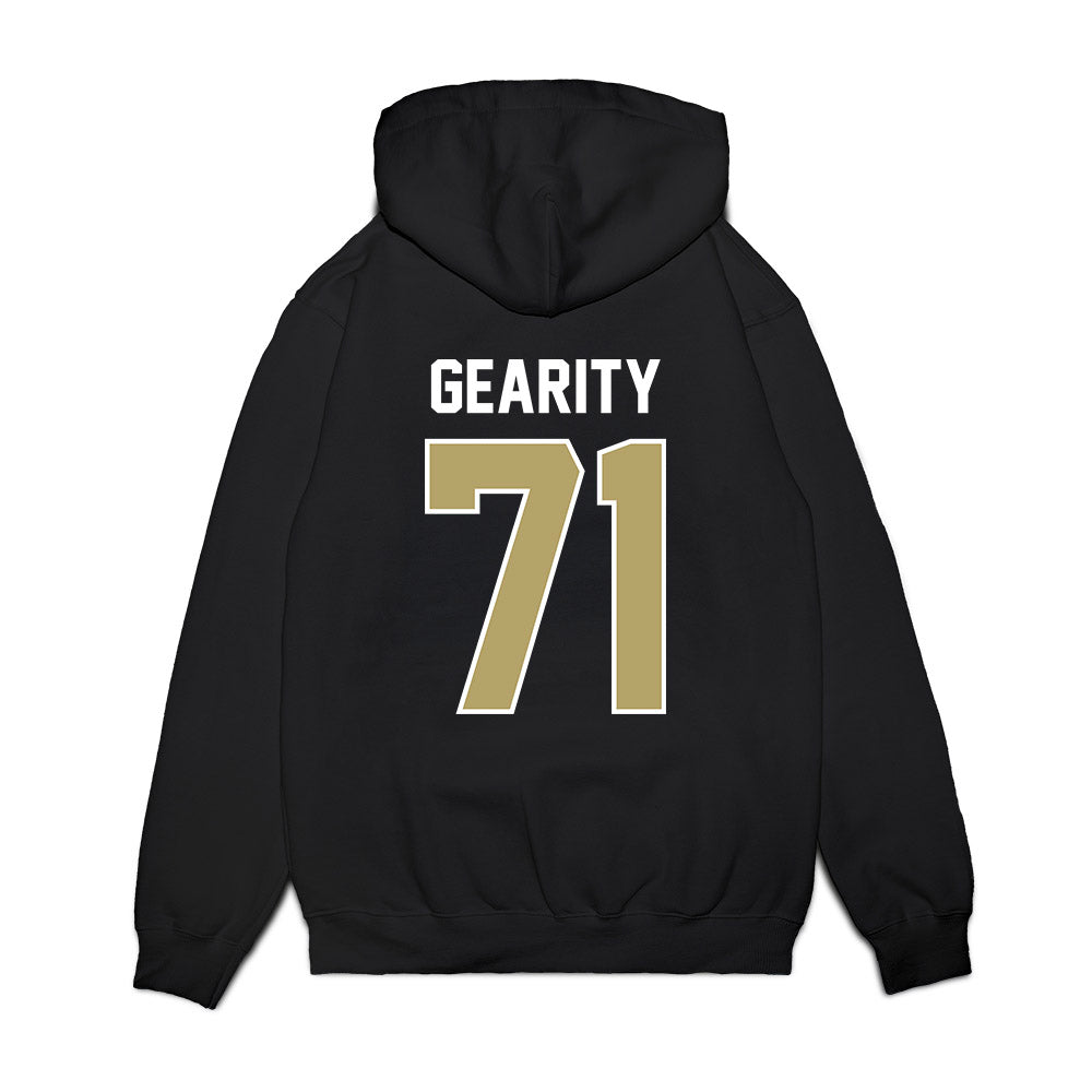 Central Florida - NCAA Football : Thomas Gearity - Vintage Helmet Premium Hooded Sweatshirt-1