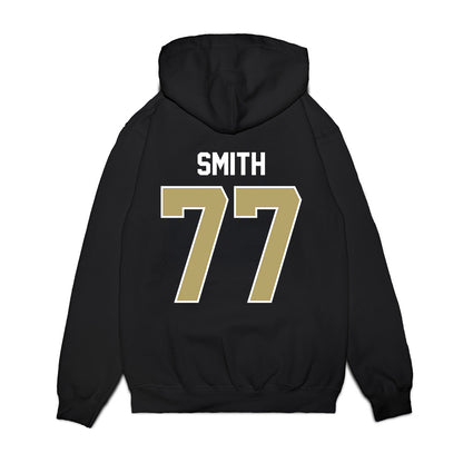 Central Florida - NCAA Football : Keegan Smith - Vintage Helmet Premium Hooded Sweatshirt-1