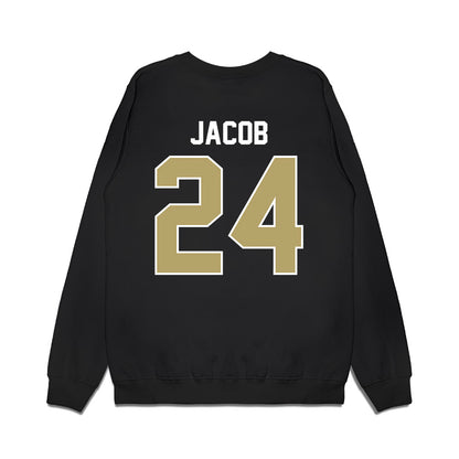 Central Florida - NCAA Football : Brandon Jacob - Vintage Helmet Premium Crewneck Sweatshirt-1