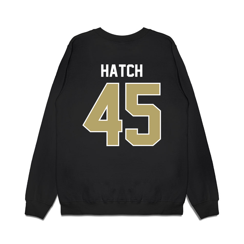 Central Florida - NCAA Football : Quentin Hatch - Vintage Helmet Premium Crewneck Sweatshirt-1