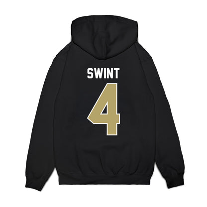 Central Florida - NCAA Football : Taevion Swint - Vintage Helmet Premium Hooded Sweatshirt-1