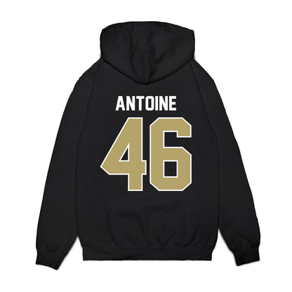Central Florida - NCAA Football : Nicholas Antoine - Vintage Helmet Premium Hooded Sweatshirt-1