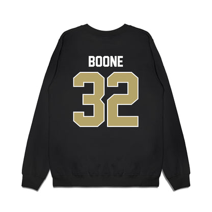 Central Florida - NCAA Football : Malakhi Boone - Vintage Helmet Premium Crewneck Sweatshirt-1