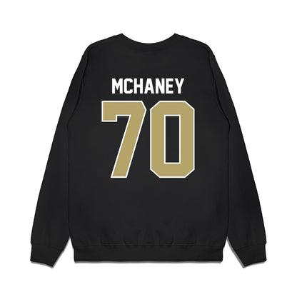 Central Florida - NCAA Football : Raishaun McHaney - Vintage Helmet Premium Crewneck Sweatshirt-1