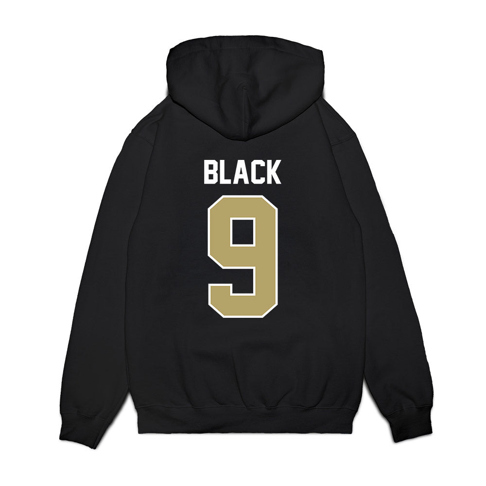 Central Florida - NCAA Football : DJ Black - Vintage Helmet Premium Hooded Sweatshirt-1