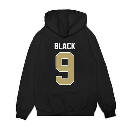 Central Florida - NCAA Football : DJ Black - Vintage Helmet Premium Hooded Sweatshirt-1