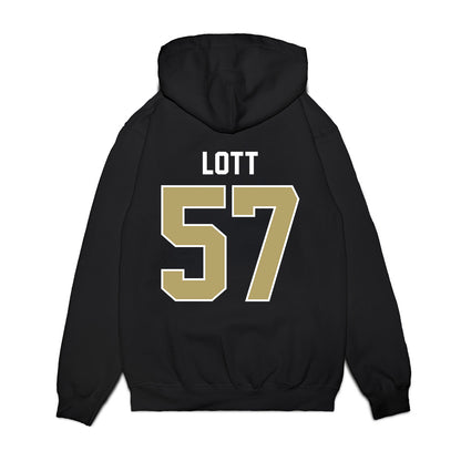 Central Florida - NCAA Football : Camp Lott - Vintage Helmet Premium Hooded Sweatshirt-1
