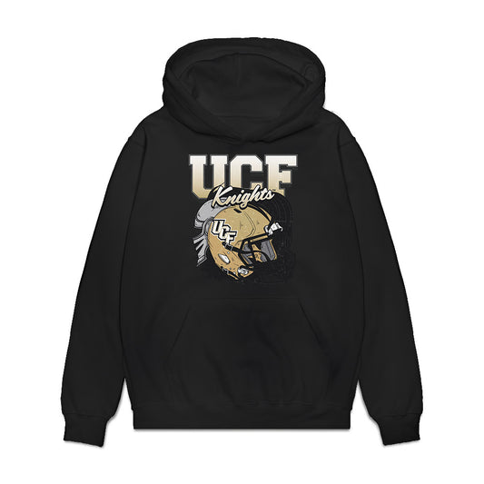 Central Florida - NCAA Football : Carl Jenkins Jr. - Vintage Helmet Premium Hooded Sweatshirt-0