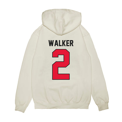 Rutgers - NCAA Football : Moses Walker - Vintage Helmet Premium Hooded Sweatshirt-1