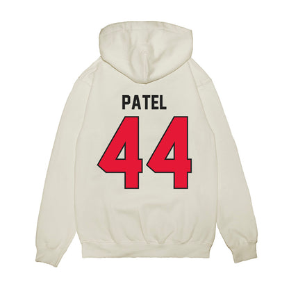 Rutgers - NCAA Football : Jai Patel - Vintage Helmet Premium Hooded Sweatshirt-1