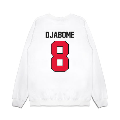 Rutgers - NCAA Football : Dariel Djabome - Vintage Helmet Premium Crewneck Sweatshirt-1