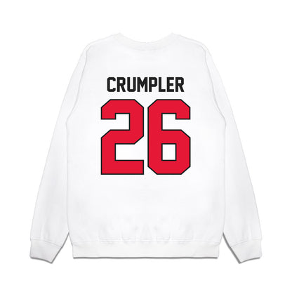 Rutgers - NCAA Football : Isaiah Crumpler - Vintage Helmet Premium Crewneck Sweatshirt-1