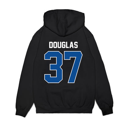 BYU - NCAA Football : Joseph Douglas - Vintage Helmet Premium Hooded Sweatshirt-1
