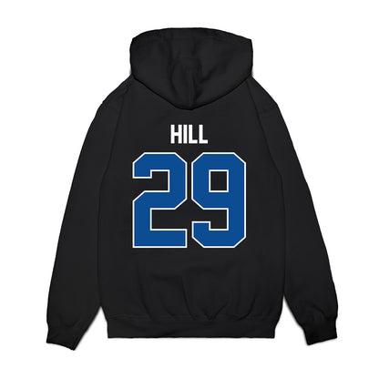 BYU - NCAA Football : Jake Hill - Vintage Helmet Premium Hooded Sweatshirt-1