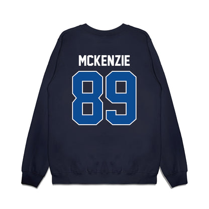 BYU - NCAA Football : Dominique McKenzie - Vintage Helmet Premium Crewneck Sweatshirt-1