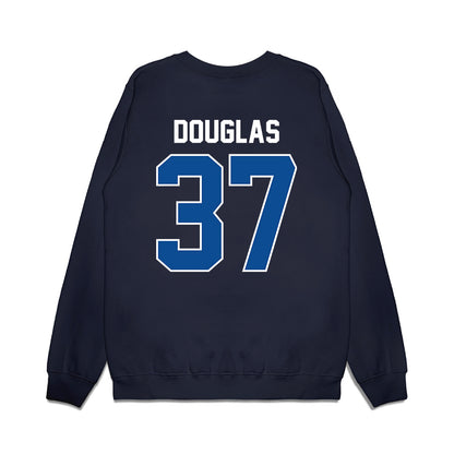 BYU - NCAA Football : Joseph Douglas - Vintage Helmet Premium Crewneck Sweatshirt-1