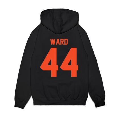 Virginia - NCAA Football : Evan Ward - Vintage Helmet Premium Hooded Sweatshirt-1