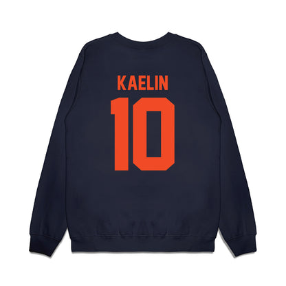 Virginia - NCAA Football : Daniel Kaelin - Vintage Helmet Premium Crewneck Sweatshirt-1
