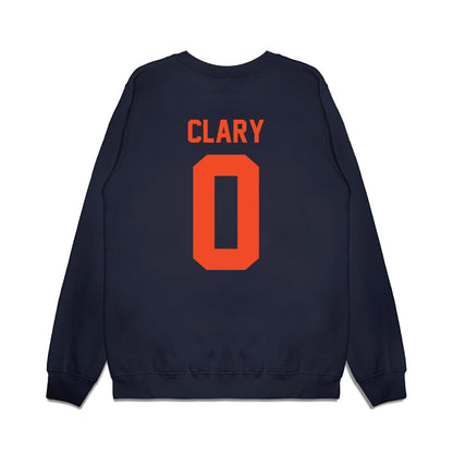 Virginia - NCAA Football : Antonio Clary - Vintage Helmet Premium Crewneck Sweatshirt-1