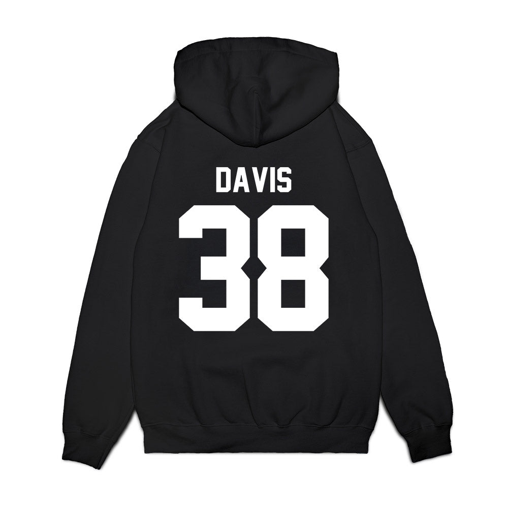 Houston - NCAA Football : Aaron Davis - Vintage Helmet Premium Hooded Sweatshirt-1