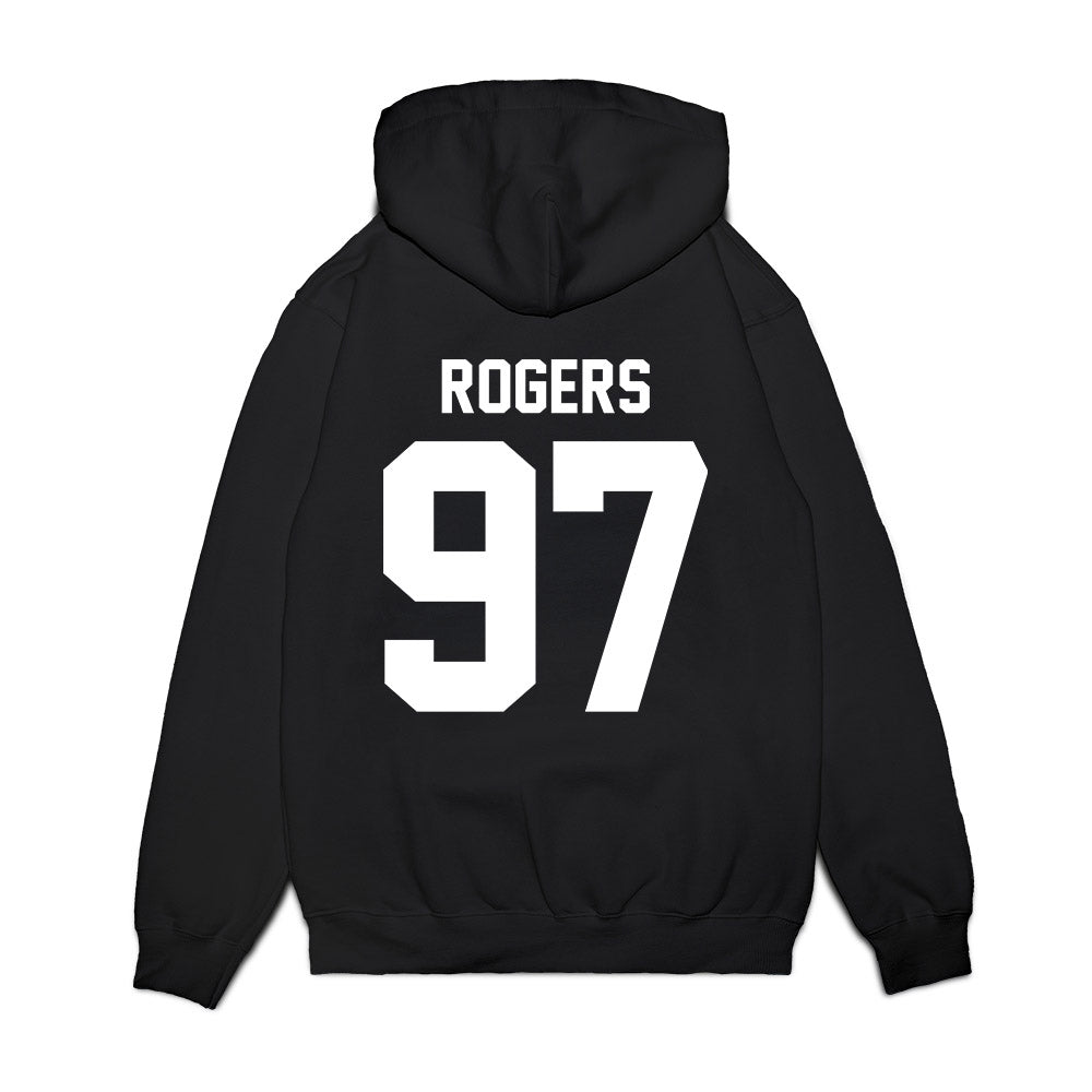 Houston - NCAA Football : Everitt Rogers - Vintage Helmet Premium Hooded Sweatshirt-1