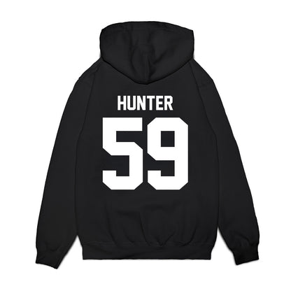Houston - NCAA Football : Demetrius Hunter - Vintage Helmet Premium Hooded Sweatshirt-1