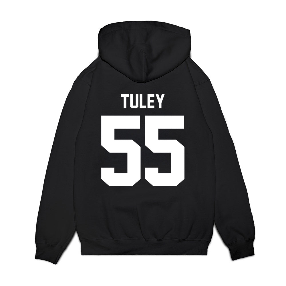 Houston - NCAA Football : Cavan Tuley - Vintage Helmet Premium Hooded Sweatshirt-1