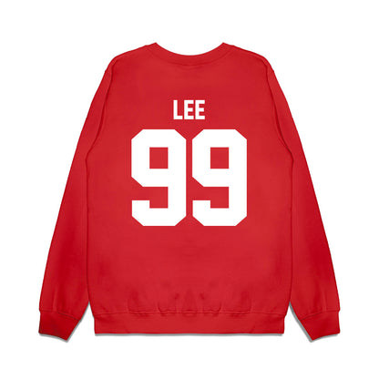 Houston - NCAA Football : Quindario Lee - Vintage Helmet Premium Crewneck Sweatshirt-1