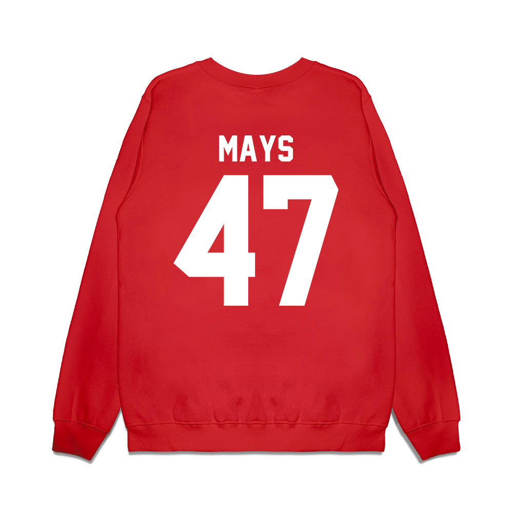 Houston - NCAA Football : Dk Mays - Vintage Helmet Premium Crewneck Sweatshirt-1