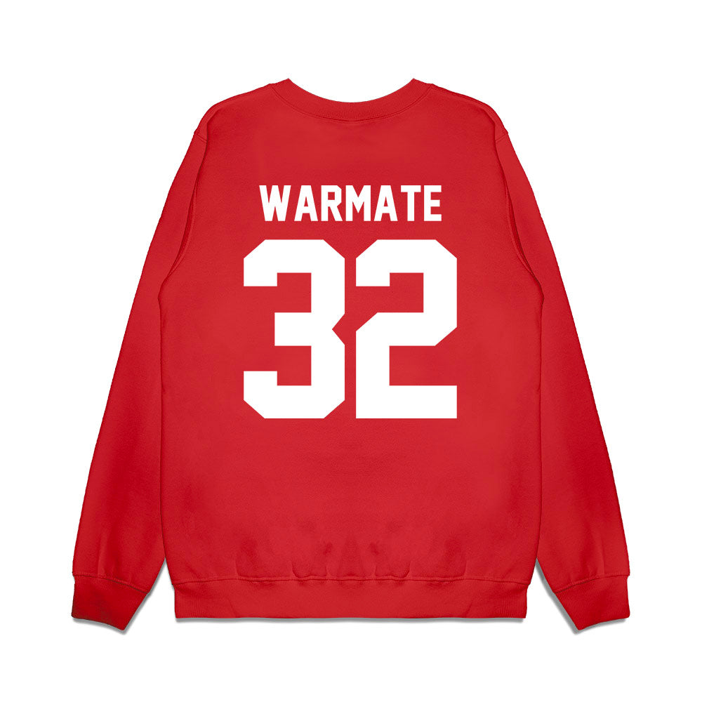 Houston - NCAA Football : Nehemiah Warmate - Vintage Helmet Premium Crewneck Sweatshirt-1