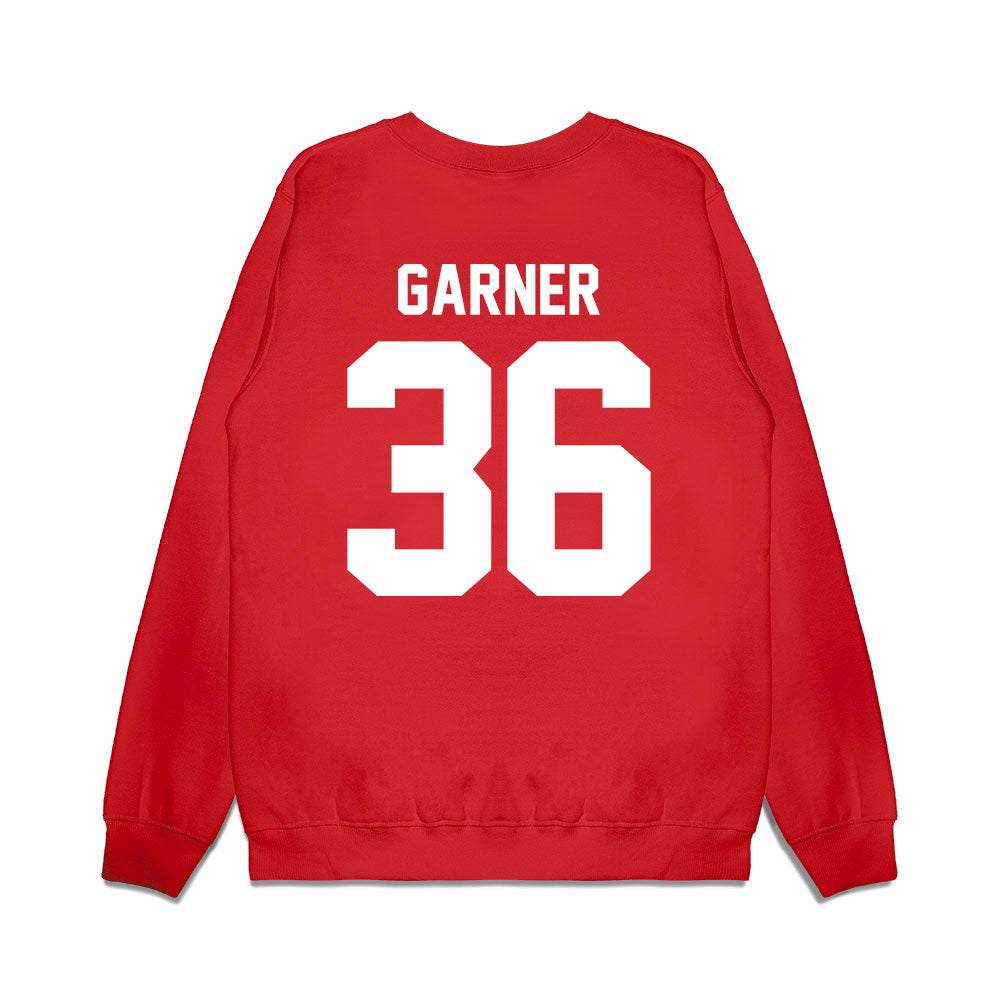 Houston - NCAA Football : Jalen Garner - Vintage Helmet Premium Crewneck Sweatshirt-1
