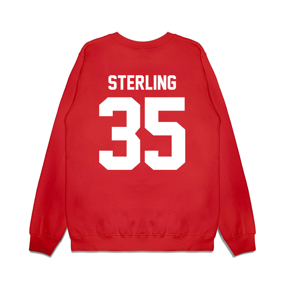 Houston - NCAA Football : Reshad Sterling - Vintage Helmet Premium Crewneck Sweatshirt-1