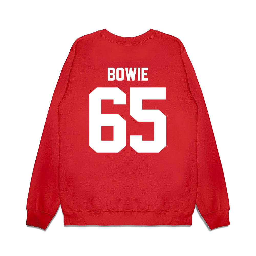 Houston - NCAA Football : Cayden Bowie - Vintage Helmet Premium Crewneck Sweatshirt-1
