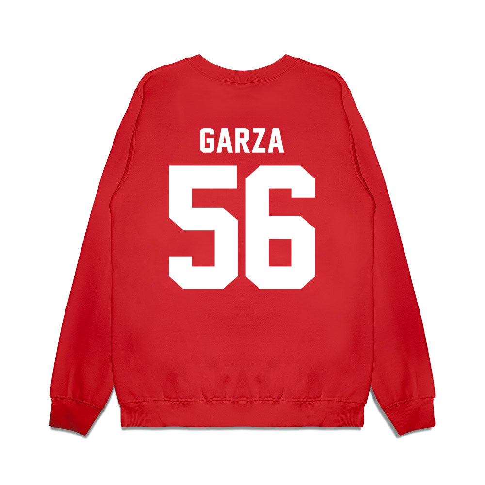 Houston - NCAA Football : Jacob Garza - Vintage Helmet Premium Crewneck Sweatshirt-1