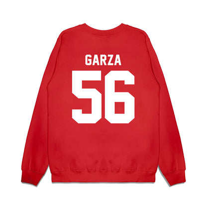 Houston - NCAA Football : Jacob Garza - Vintage Helmet Premium Crewneck Sweatshirt-1