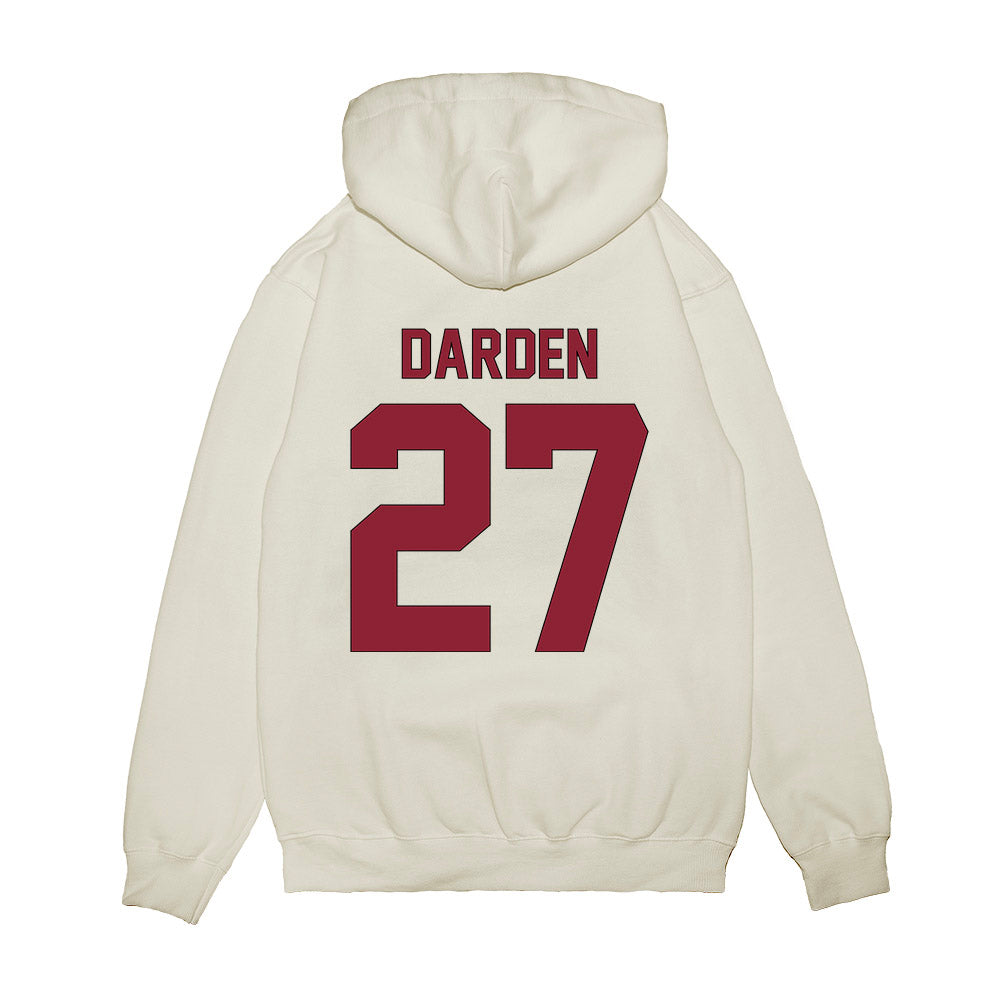 South Carolina - NCAA Football : Donovan Darden - Vintage Helmet Premium Hooded Sweatshirt-1