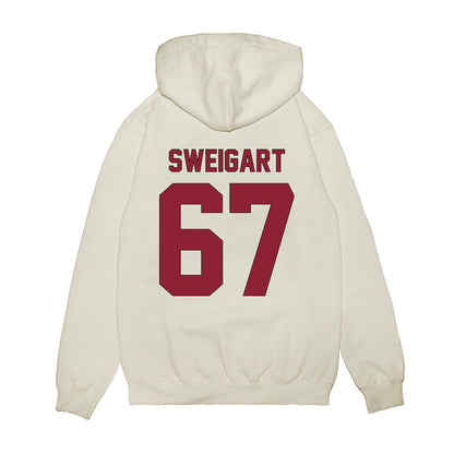 South Carolina - NCAA Football : Chase Sweigart - Vintage Helmet Premium Hooded Sweatshirt-1