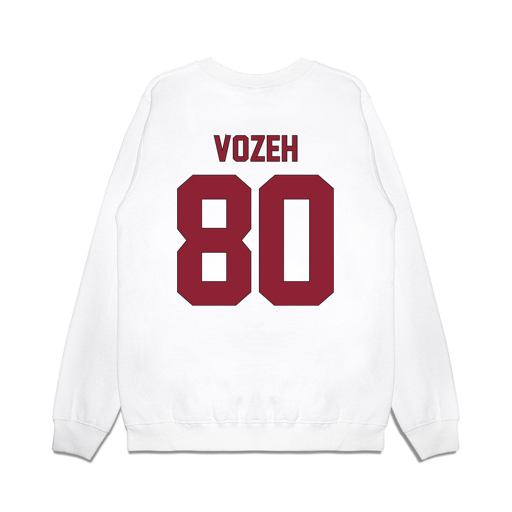 South Carolina - NCAA Football : Lukas Vozeh - Vintage Helmet Premium Crewneck Sweatshirt-1