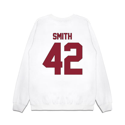 South Carolina - NCAA Football : Josh Smith - Vintage Helmet Premium Crewneck Sweatshirt-1