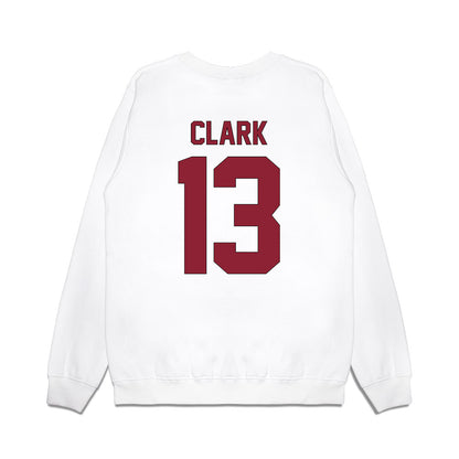 South Carolina - NCAA Football : Malik Clark - Vintage Helmet Premium Crewneck Sweatshirt-1