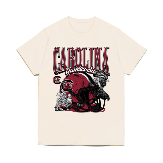 South Carolina - NCAA Football : Jawarn Howell - Vintage Helmet Comfort Colors T-Shirt-0