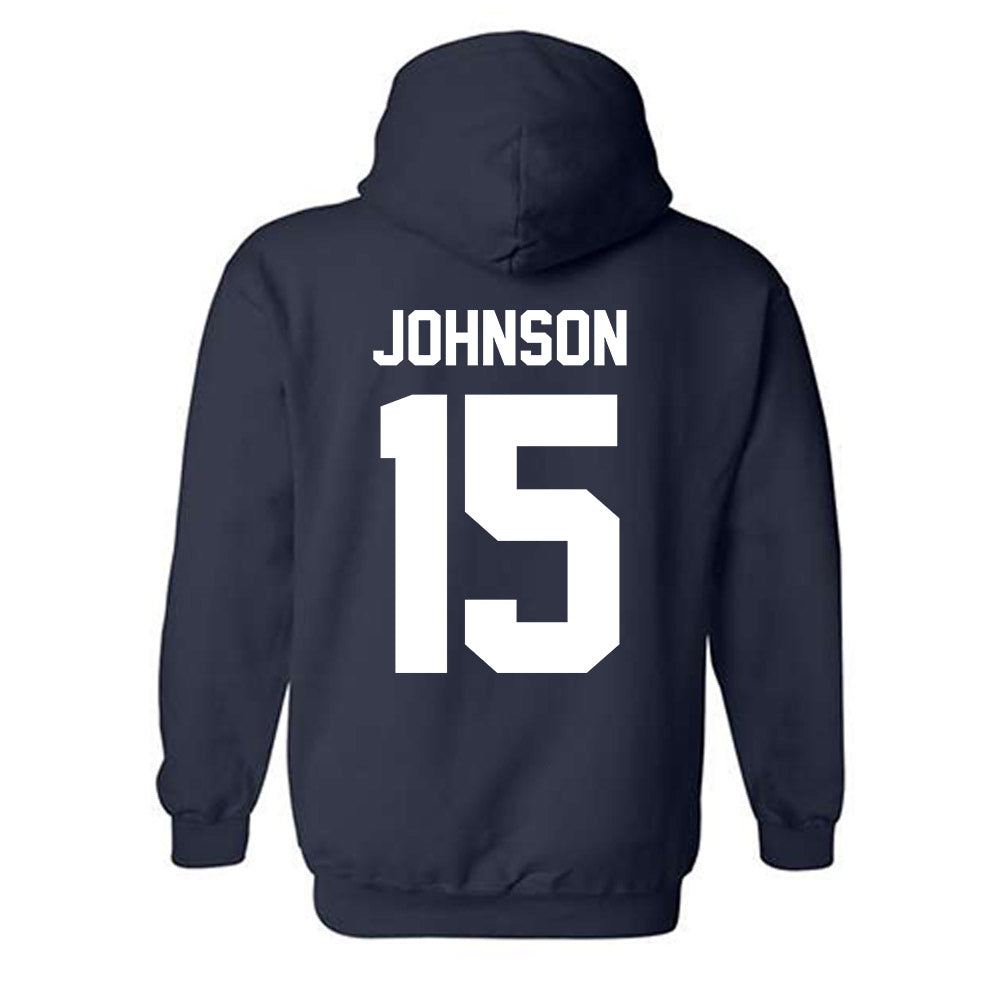 Penn State - NCAA Football : Joshua Johnson - Vintage Shersey Hooded Sweatshirt-1