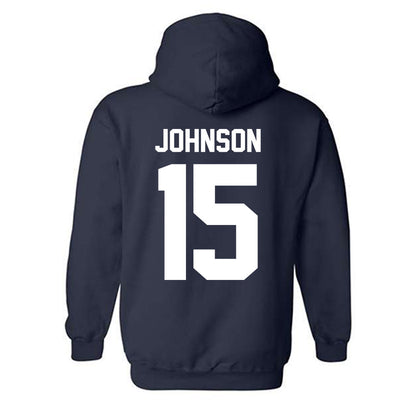 Penn State - NCAA Football : Joshua Johnson - Vintage Shersey Hooded Sweatshirt-1