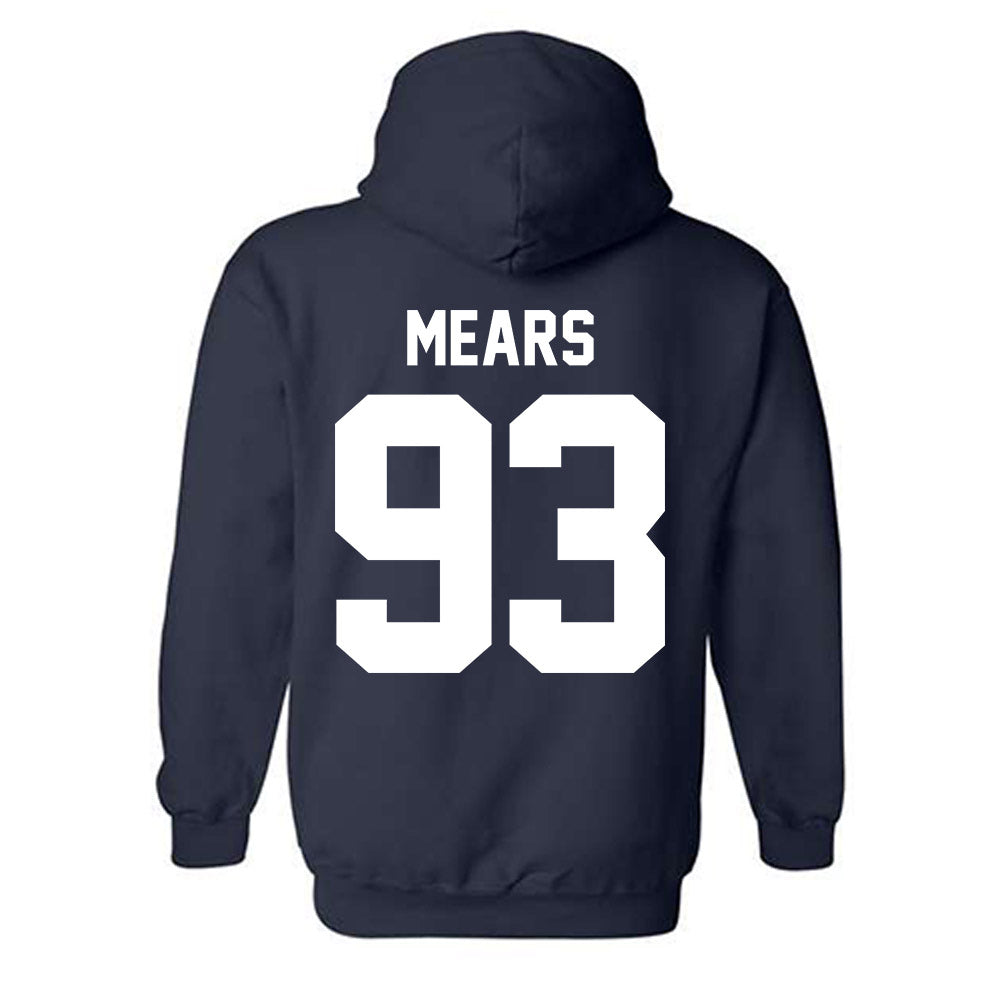 Penn State - NCAA Football : Bobby Mears - Vintage Shersey Hooded Sweatshirt-1