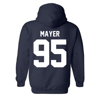 Penn State - NCAA Football : Jordan Mayer - Vintage Shersey Hooded Sweatshirt-1