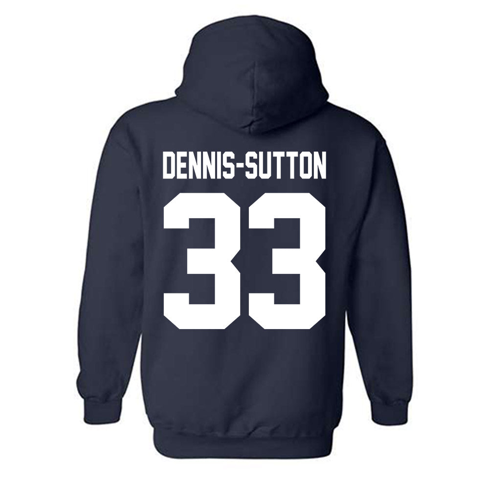 Penn State - NCAA Football : Dani Dennis-Sutton - Vintage Shersey Hooded Sweatshirt-1