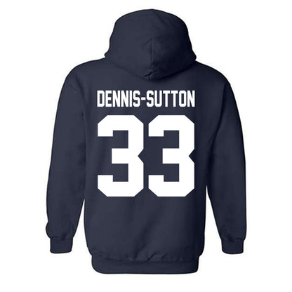 Penn State - NCAA Football : Dani Dennis-Sutton - Vintage Shersey Hooded Sweatshirt-1
