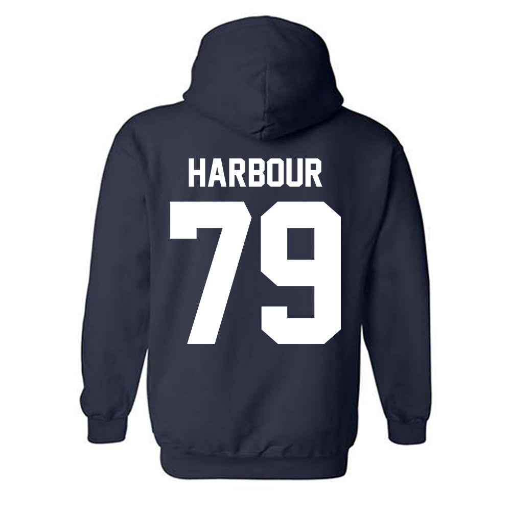 Penn State - NCAA Football : Donnie Harbour - Vintage Shersey Hooded Sweatshirt-1