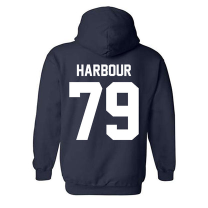 Penn State - NCAA Football : Donnie Harbour - Vintage Shersey Hooded Sweatshirt-1